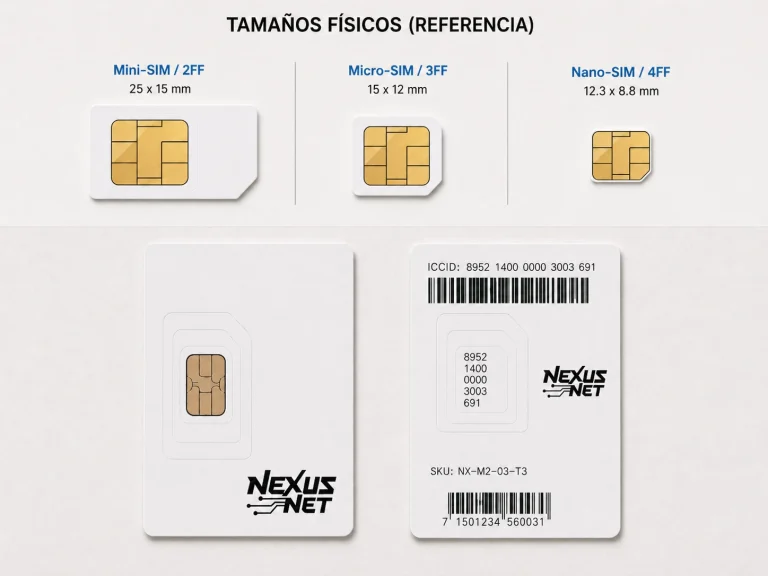 Sim Card Nexus M2M optimizado